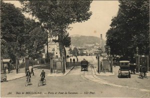 CPA Bois de Boulogne PARIS 16e Porte et Pont de Suresnes (17026)