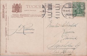 Germany Chemnitz Hauptbahnhof Vintage Postcard C171