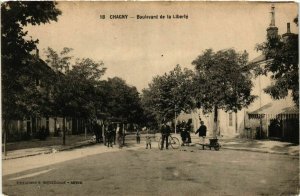 CPA CHAGNY - Boulevard de la Liberte (386654)