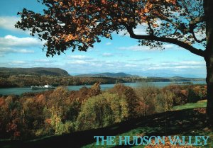 Vintage Postcard The Hudson Valley North Drive Vanderbilt Mansion Hyde Park NY