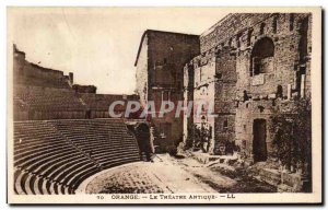 Old Postcard The Orange Theater Antique