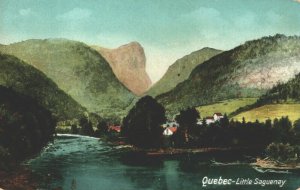 Canada Quebec Little Saguenay Vintage Postcard 03.68 