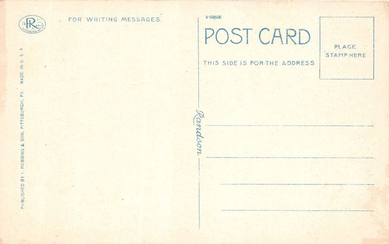 J33/ Morgantown West Virginia Postcard c1910 Post Office Building  244