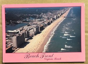 POSTCARD 1993 USED - BEACH FRONT, VIRGINIA BEACH, VIRGINIA