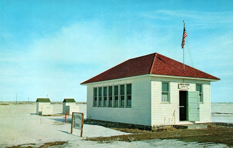 Saco, Montana One room School where Chet Huntley (newscaster