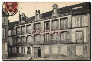 Postcard Old Tobacco Foklore Langres L & # 39entrepot tobacco