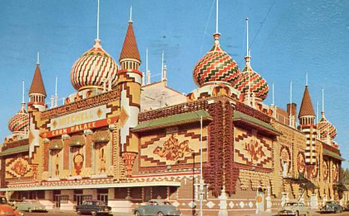 SD - Mitchell, The Corn Palace - 1953