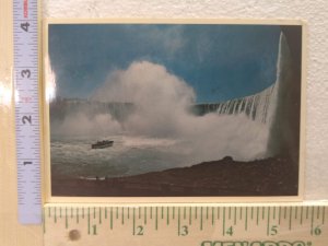 Postcard The Maid of the Mist and the Horseshoe Falls, Niagara Falls, Canada