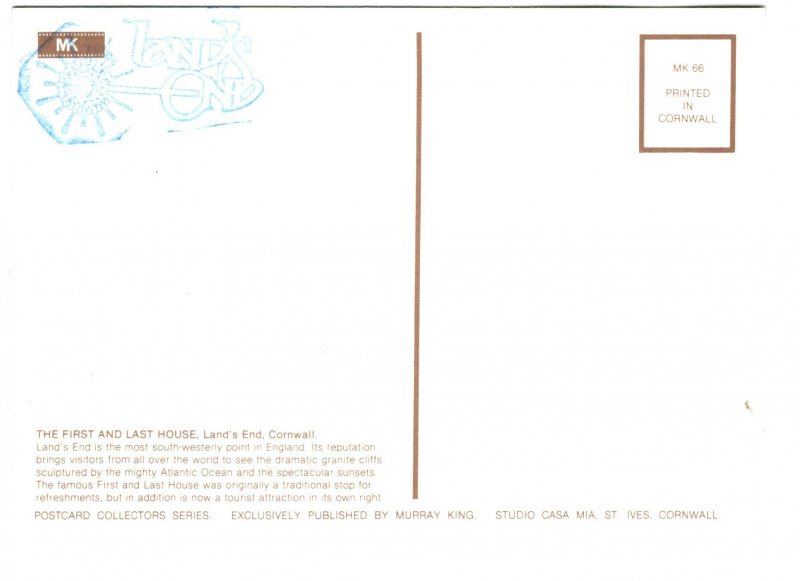 First and Last House, Lands End, Cornwall, England