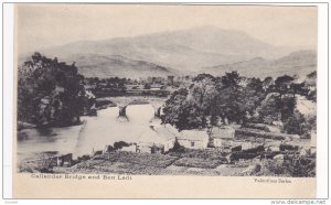 Callander Bridge And Ben Ledi, Scotland, UK, 1900-1910s