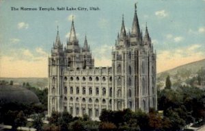 The Mormon Temple - Salt Lake City, Utah UT  