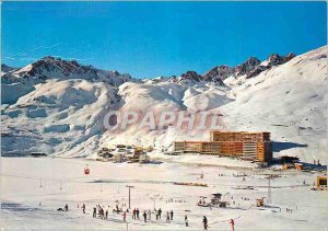 Postcard Modern Station Lake Tignes (Savoy) Alt 2100 m The Highest in Europe ...