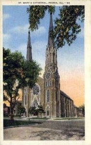 St. Marys Cathedral - Peoria, Illinois IL  