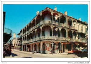 Iron Lace Balconies,  New Orleans,  Louisiana,   40-60s