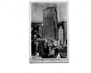 Real Photo, RCA , Rockefeller Center, New York City,