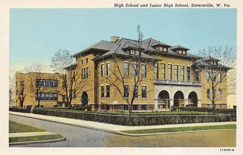 High School and Junior High School, Sistersville, WV