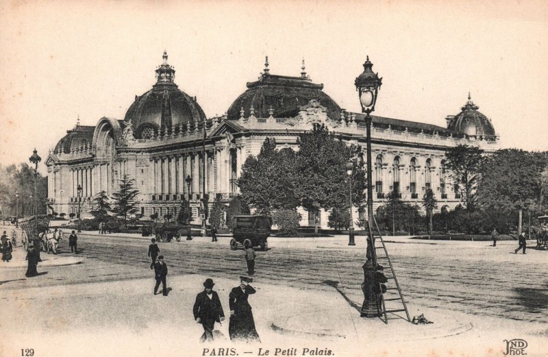 Vintage Postcard 1910's View of The Petit Palais Art Museum Paris France