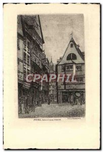 Old Postcard Mainz Augustinerstrasse