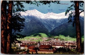 Brandjoch Frau Hitt Sattelapitzen Innsbruck Austria Mountain Alps Postcard