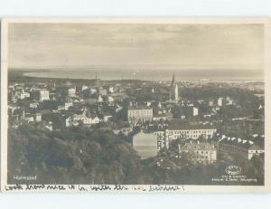 old rppc NICE VIEW Halmstad - Halland Sweden i3408