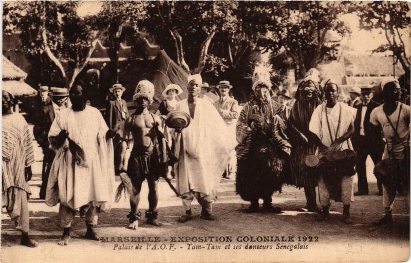 CPA MARSEILLE Tam Tam et ses danseurs Senegalais (339770)