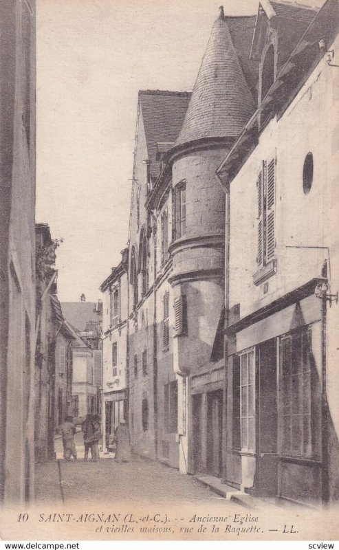 SAINT AIGNAN, Loir Et Cher, France, 1900-1910s; Ancienne Eglise Et Vieilles M...