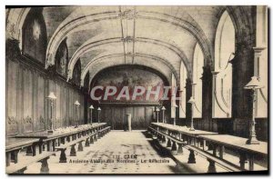 Old Postcard Old Caen Abbaye aux Hommes The refectory
