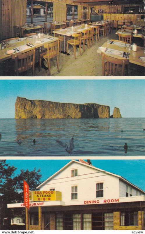 PERCE , Quebec , Canada , 1950-60s ; Biard's Restaurant