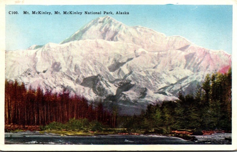 Alaska Mt McKinley National Park View Of Mt McKinley