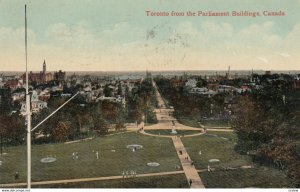 TORONTO , Ontario , Canada , 00-10s ; View from Parliament Buildings