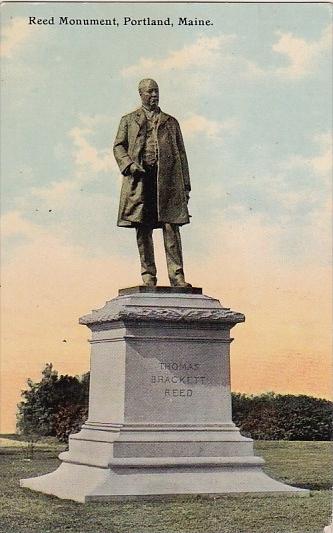 Reed Monument Portland Maine 1913