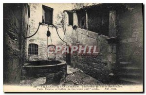 Old Postcard Villeneuve Avignon Chartreuse du Val de Benediction Well Stairca...