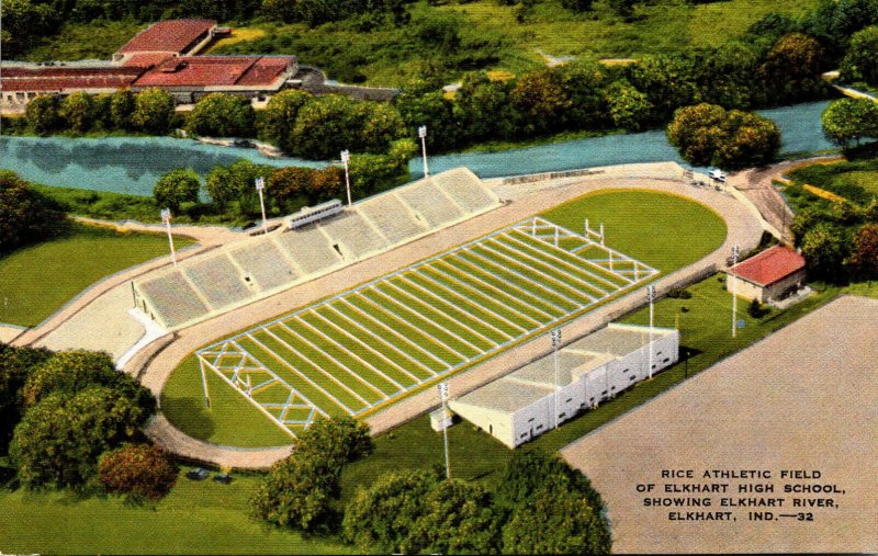 Indiana Elkhart Rice Athletic Field Of Elkhart High School