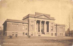 High School Chico California 1910s postcard