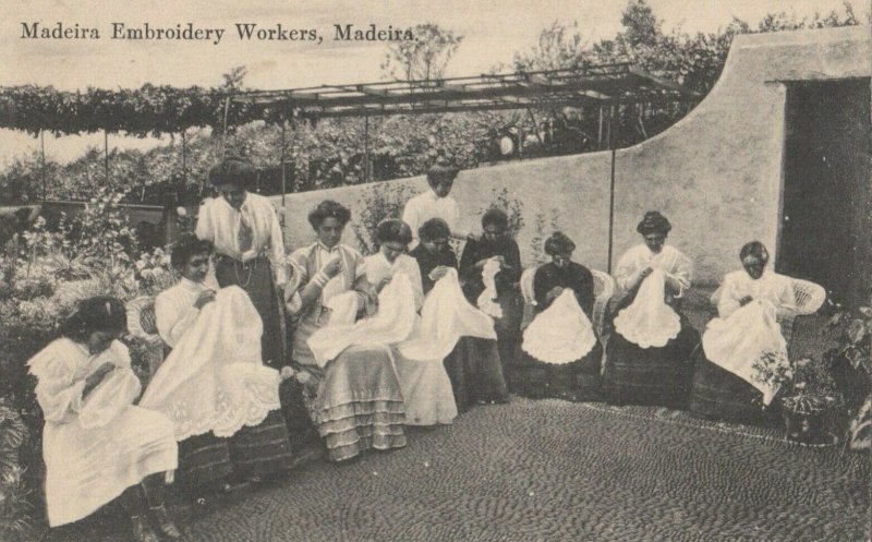 Madeira. Funchal, Portugal, 00-10s ; Embroidery Workers