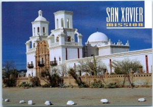 Postcard - Mission San Xavier Del Bac - Tucson, Arizona