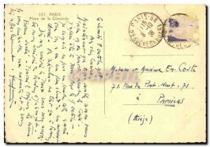 Paris - 8 - Place de la Concorde - Old Postcard