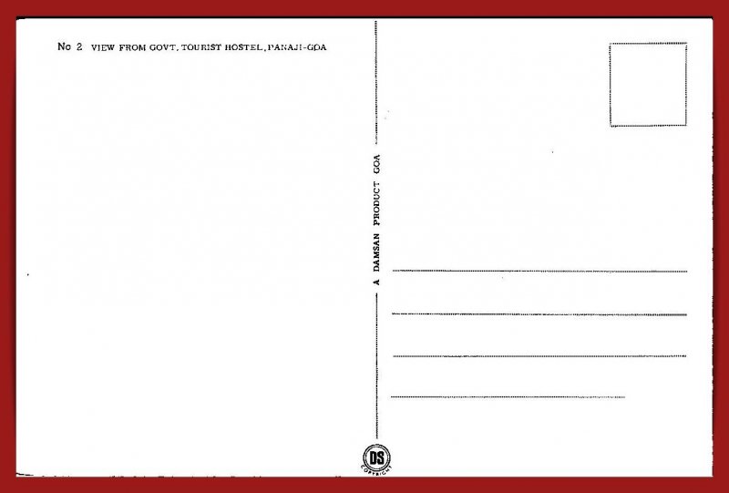 India - View From Govt - Tourist Hostel- [FG-672X]