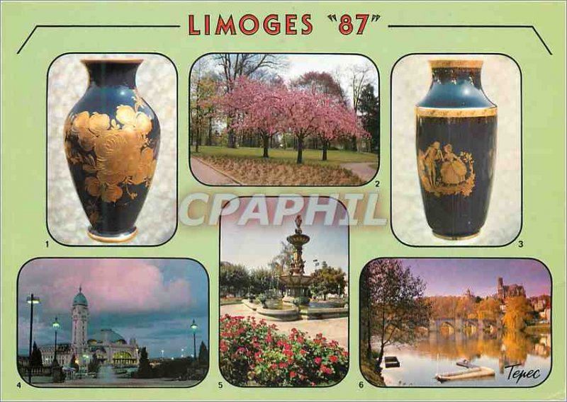 Modern Postcard Limoges Porcelain Capital of the World