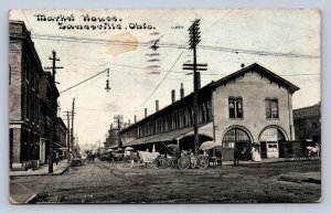 J97/ Zanesville Ohio Postcard c1910 Market House Building 491