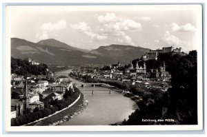 1955 Salzburg From Molln Austria Posted Vintage APO RPPC Photo Postcard