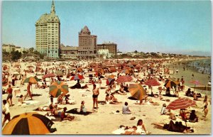 VINTAGE POSTCARD LONG BEACH CALIFORNIA VIEW ON UNION OIL SERIES CARD