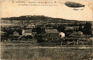 CPA SURESNES - Panorama - Au loin le Fort du Mont-Valerien (581610)