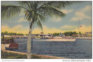Bahia Mar Yacht Basin Fort Lauderdale Florida 1955 Curteich