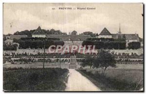 Old Postcard Provins General Hospital