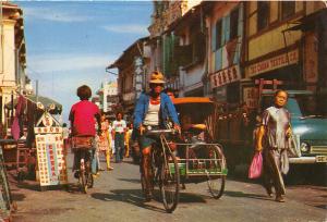 BG32664 this is bugis street singapore car voiture types folklore bike