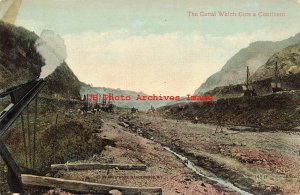 Panama, Canal, Culebra Cut from Cucaracha Looking North, Underwood No 143-14