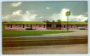 PALMYRA, Indiana IN ~ Roadside THE TREE MOTEL ca 1960s Harrison County  Postcard