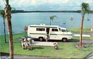 Orlando Florida Outdoor Resorts of America Camper, bike surrey, Lake Davenport