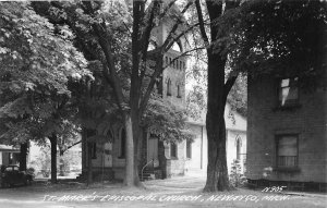 J64/ Newaygo Michigan RPPC Postcard c1940s St Mary's Episcopal Church 361